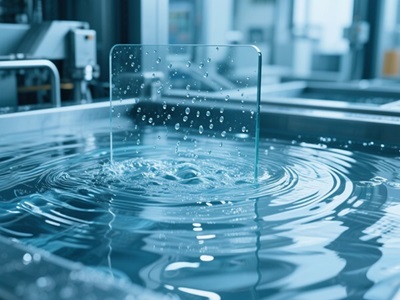 超声波清洗玻璃基材